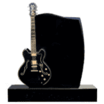 guitar headstone