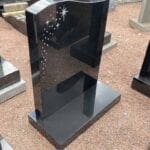 stars memorial headstone