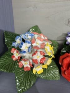 mixed flower ornement